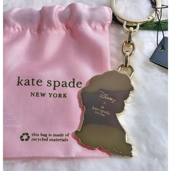 Kate Spade X Disney Lady And The Tramp Keychain Bag or Backpack Charm NWT - Picture 4 of 6